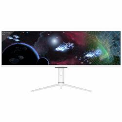LC-Power LC-M44-DFHD-120 Computerbildschirm 111,2 cm [43.8"] 3840 x 1080 Pixel Double Full HD Weiß 