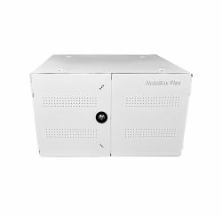 LEBA Innovation NoteBox NBOX-W-16-UB-SC Wagen / Schrank für das Management mobiler Geräte Schrank zur Verwaltung tragbarer Geräte Weiß 