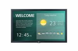 LG 22SM3G-B Signage-Display Digital Signage Flachbildschirm 54,6 cm [21.5"] IPS WLAN 250 cd/m² Full HD Schwarz Eingebauter Prozessor 16/7 