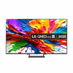LG 65QNED93A6A.AEKQ Fernseher 165,1 cm [65"] 4K Ultra HD Smart-TV WLAN Schwarz 