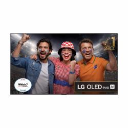 LG OLED77G54LW.AEK Fernseher 195,6 cm [77"] 4K Ultra HD Smart-TV WLAN Metallisch 