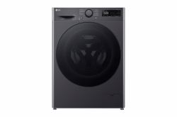LG V5WD95SLIMB Waschtrockner Freistehend Frontlader Schwarz 
