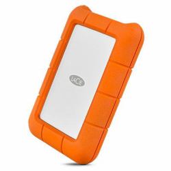 LaCie Rugged USB-C Externe Festplatte 2 TB 2.5" USB Typ-C 3.2 Gen 1 [3.1 Gen 1] Orange, Silber 
