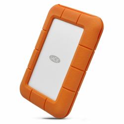 LaCie Rugged USB-C Externe Festplatte 5 TB USB Typ-C 3.2 Gen 1 [3.1 Gen 1] Grau, Gelb 