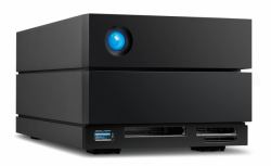 LaCie 2BIG DOCK Disk-Array 40 TB Desktop Schwarz 