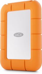LaCie STMF1000400 Externes Solid State Drive 1 TB USB Typ-C USB 3.2 Gen 2x2 Grau, Orange 