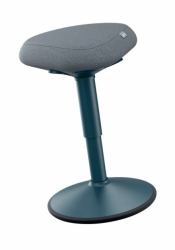 Leitz 65440089 Sattelstuhl Gepolsterter Sitz Grau Kunststoff 1 Stück[e] 