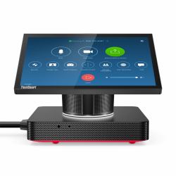Lenovo ThinkSmart Hub for Microsoft Teams Rooms + Cam Intel® Core™ i5 i5-8365UE 25,6 cm [10.1"] 1920 x 1200 Pixel Touchscreen All-in-One-PC 16 GB DDR4-SDRAM 256 GB SSD Windows 11 IoT Enterprise GAC Wi-Fi 5 [802.11ac] Schwarz  - ausländische Version