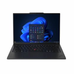 Lenovo ThinkPad X1 Carbon Gen 13 Aura Edition Intel Core Ultra 7 255U Laptop 35,6 cm [14"] Touchscreen 2.8K 32 GB LPDDR5x-SDRAM 1 TB SSD Wi-Fi 6E [802.11ax] Windows 11 Pro UK Englisch Schwarz  - UK version