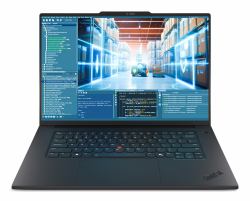 Lenovo ThinkPad P1 Gen 8 Intel Core Ultra 7 255H Mobiler Arbeitsplatz 40,6 cm [16"] WUXGA 32 GB LPDDR5x-SDRAM 1 TB SSD NVIDIA RTX PRO 2000 Blackwell Wi-Fi 7 [802.11be] Windows 11 Pro Englisch Schwarz  - UK version