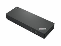Lenovo 40B00300UK laptop-dockingstation & portreplikator Kabelgebunden Thunderbolt 4 Schwarz, Rot 