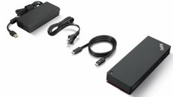 Lenovo ThinkPad Universal Thunderbolt 4 Smart Dock Kabelgebunden Schwarz 