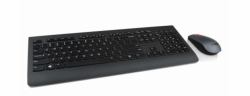 Lenovo 4X30H56828 Tastatur Maus enthalten Universal RF Wireless QWERTY UK Englisch Schwarz 