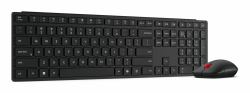 Lenovo 4X31S04841 Tastatur Maus enthalten Heimbüro RF Wireless + Bluetooth Spanisch Schwarz  - UK version