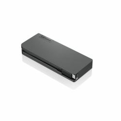 Lenovo 4X90S92381 laptop-dockingstation & portreplikator Kabelgebunden USB 3.2 Gen 1 [3.1 Gen 1] Type-C Grau 