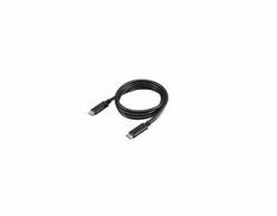 Lenovo 4X90U90619 USB Kabel USB 3.2 Gen 2 [3.1 Gen 2] 1 m USB C 10 Gbit/s 100 W Schwarz 
