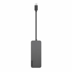 Lenovo 4X90X21427 Schnittstellen-Hub USB 3.2 Gen 2 [3.1 Gen 2] Type-C 20000 Mbit/s Grau 