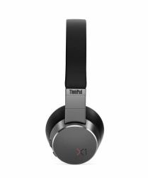 Lenovo ThinkPad X1 Kopfhörer Verkabelt & Kabellos Kopfband Anrufe/Musik Bluetooth Schwarz, Grau, Silber 