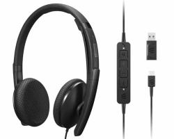 Lenovo 4XD1M45626 Kopfhörer & Headset Kabelgebunden Kopfband USB Typ-C Schwarz 