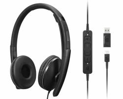 Lenovo 4XD1M45627 Kopfhörer & Headset Kabelgebunden Kopfband USB Typ-C Schwarz 