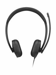 Lenovo VoIP Headset 5000 Kopfhörer Kabelgebunden Kopfband Büro/Callcenter USB Typ-C Schwarz 