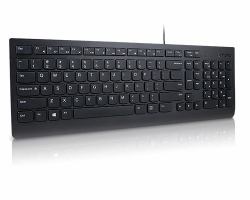 Lenovo Essential Tastatur Universal USB QWERTY US Englisch Schwarz  - UK version