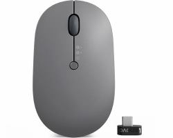 Lenovo Go Multi-Device Maus Büro Beidhändig RF Wireless + Bluetooth Optisch 2400 DPI 
