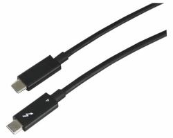 Lenovo 4Z51A40455 Thunderbolt-Kabel 2 m 40 Gbit/s Schwarz 