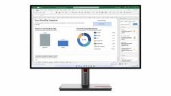 Lenovo ThinkVision P27h-30 Computerbildschirm 68,6 cm [27"] 2560 x 1440 Pixel Quad HD LCD Schwarz 
