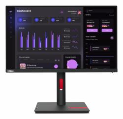 Lenovo ThinkVision T24i-30 Computerbildschirm 60,5 cm [23.8"] 1920 x 1080 Pixel Full HD LED Schwarz 