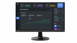 Lenovo C24-40 Computerbildschirm 60,5 cm [23.8"] 1920 x 1080 Pixel Full HD LED Schwarz 