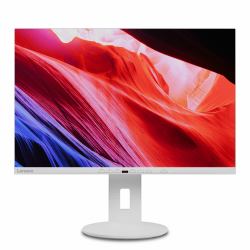 Lenovo C24d-20 Computerbildschirm 61 cm [24"] 1920 x 1200 Pixel Full HD LED Grau, Weiß 
