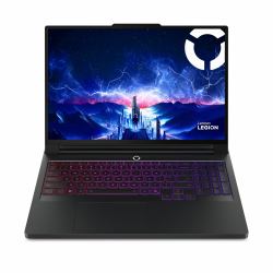 Lenovo Legion Pro 7 16IAX10H Intel Core Ultra 9 290HX Plus Laptop 40,6 cm [16"] WQXGA 32 GB DDR5-SDRAM 1 TB SSD NVIDIA GeForce RTX 5080 Wi-Fi 7 [802.11be] Windows 11 Home Englisch Schwarz  - UK version