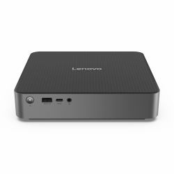 Lenovo IdeaCentre Mini 01Q8X10 Snapdragon X1-26-100 32 GB LPDDR5x-SDRAM 512 GB SSD Windows 11 Home Mini PC Mini-PC Grau  - UK version