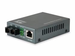 LevelOne FVT-1101 Netzwerk Medienkonverter 100 Mbit/s 1310 nm Multi-Modus Schwarz 