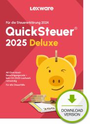Lexware QuickSteuer Deluxe 2025 Download 