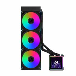Lian Li HydroShift II LCD-S 360 CL Prozessor Flüssigkeitskühlung 12 cm Schwarz 1 Stück[e] 
