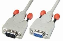 Lindy 0,5m RS232 Cable Signalkabel Grau 