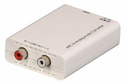 Lindy 38092 Audio-Konverter Weiß 