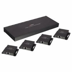 Lindy 38155 KVM-Extender Sender und Empfänger 
