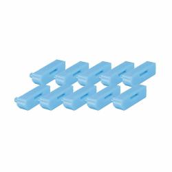 Lindy 40325 Schnittstellenblockierung DisplayPort Blau Acrylnitril-Butadien-Styrol [ABS] 10 Stück[e] 