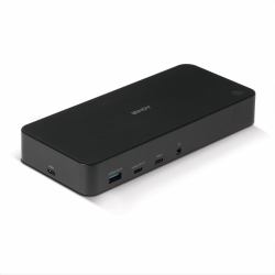 Lindy 43366 laptop-dockingstation & portreplikator Andocken USB 3.2 Gen 2 [3.1 Gen 2] Type-C Schwarz 