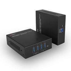 Lindy 43410 KVM-Extender Sender und Empfänger 