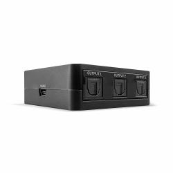 Lindy 70481 Audio-Splitter Schwarz 