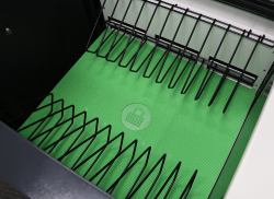 LocknCharge LNC10107 Multimedia Rollwagen-Zubehör Schwarz Rack 