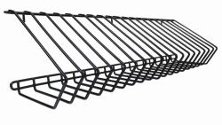 LocknCharge LNC10109 Multimedia Rollwagen-Zubehör Schwarz Aluminium Rack 