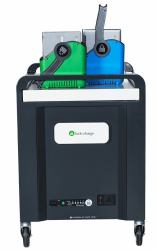 LocknCharge Carrier 40 Schrank zur Verwaltung tragbarer Geräte Schwarz, Blau, Grün, Grau 