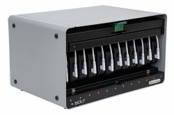 LocknCharge BOLT 12 Schrank zur Verwaltung tragbarer Geräte Schwarz, Grau 