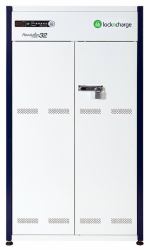 LocknCharge LNC10475 Wagen / Schrank für das Management mobiler Geräte Schrank zur Verwaltung tragbarer Geräte Schwarz, Weiß 