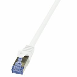 LogiLink 15m Cat.6A 10G S/FTP Netzwerkkabel Weiß Cat6a S/FTP [S-STP] 